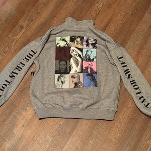 Taylor Swift Eras Tour Gray Quarter Zip (2024)